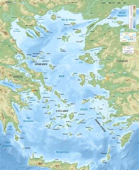 Aegean Sea Map